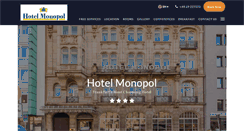 Desktop Screenshot of hotelmonopol-frankfurt.com